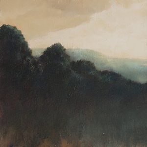 Untitled Landscape VI, 12x12 inches, oil on panel, 2018 -SOLD