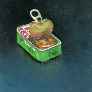 Sardines: Safi, 10x8 inches, oil on panel, 2022 -SOLD